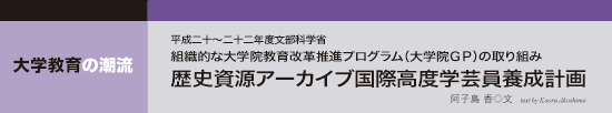 歴史資源アーカイブ国際高度学芸員養成計画